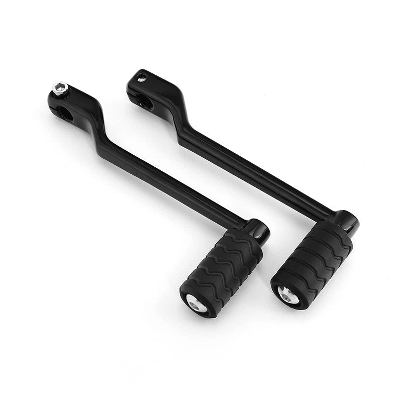 Heel Toe Shift Lever Shifter Pegs for Harley Touring (1988–2024), Softail (1986–2017), Black