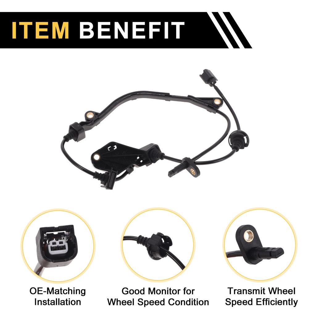 ABS Wheel Speed Sensor No. 57450SYJH01 for Honda Elysion RR7 (2013–2016) Front Right