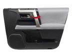 Door Panel Cover Set for Toyota 4Runner (2010–2020) Gray PVC Leather