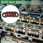 Set of 5 Oil Seal Rotary Shaft Seal FKM Rubber 25x40x7mm
