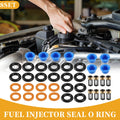Set of 8 Fuel Injector Seal O Rings for Ford F-150 4.6L (1985–1996) NBR Rubber