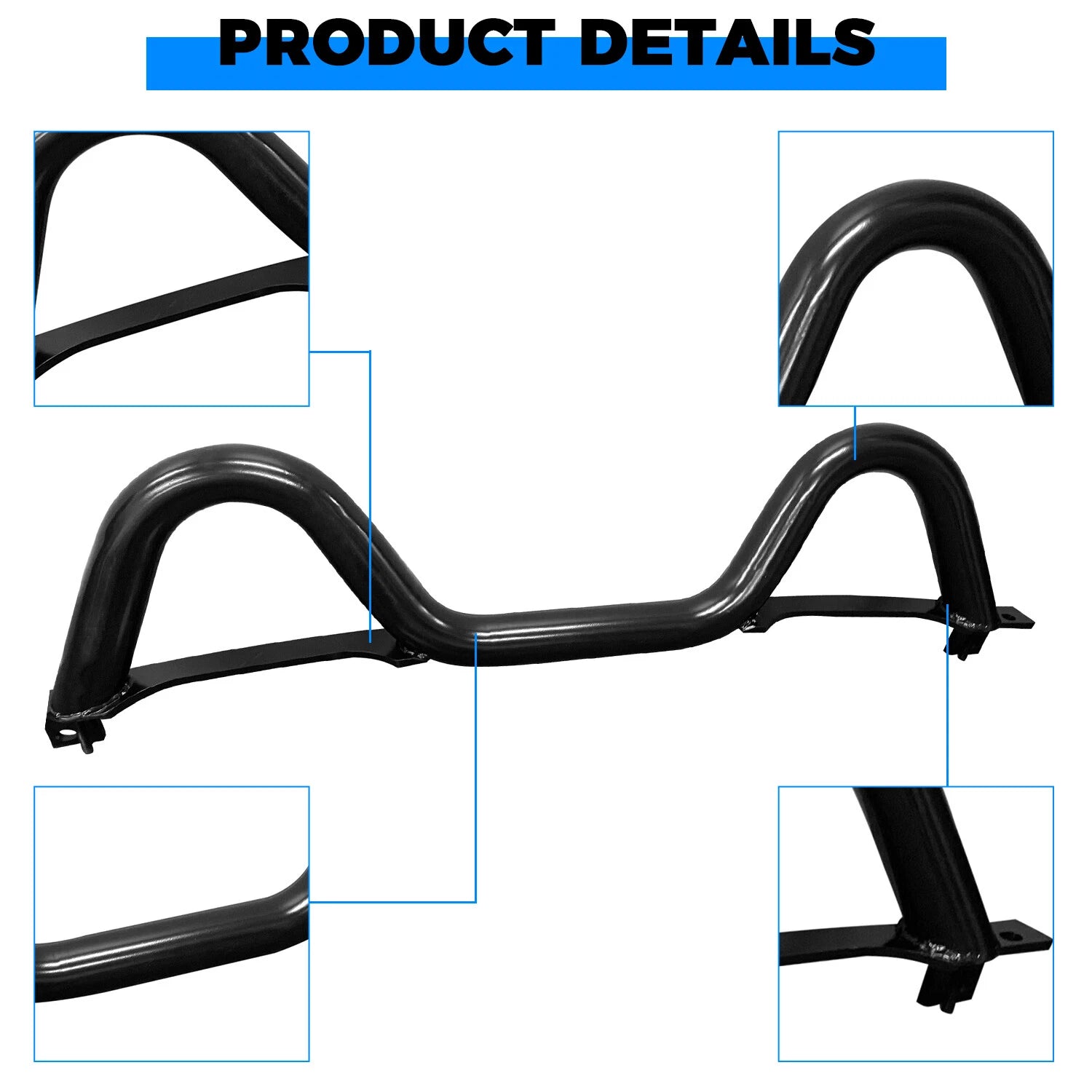 Stainless Steel Euro Style Roll Bar for Mazda Miata MX5 (1990–2005)