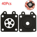 40x Carburetor Metering Diaphragm for Walbro (95-526, 95-526-9, 95-526-9-8)