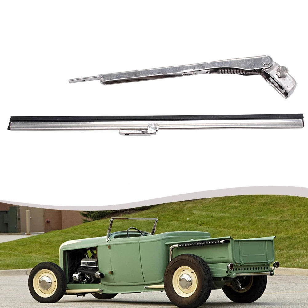 Wiper Set for Jeep Chevy Custom Street Rod Boat Vehicles (11 in)