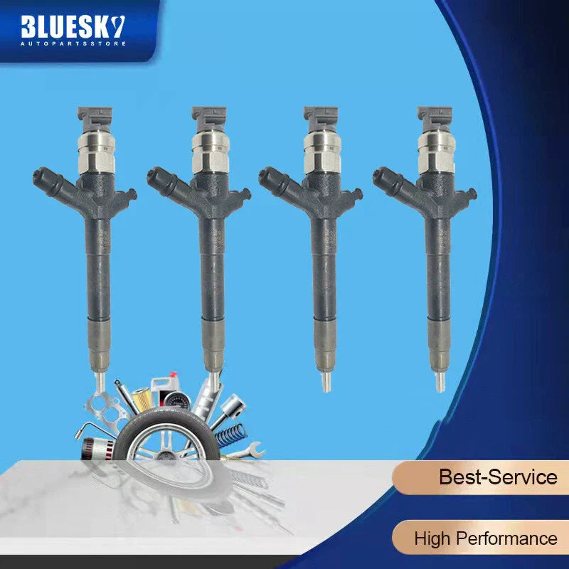 4 Pcs Diesel Fuel Injectors for Mitsubishi Triton, Challenger 2.5L (2009-2023)