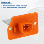 Fan Blower Motor Resistor for Hyundai Elantra (2011–2016)
