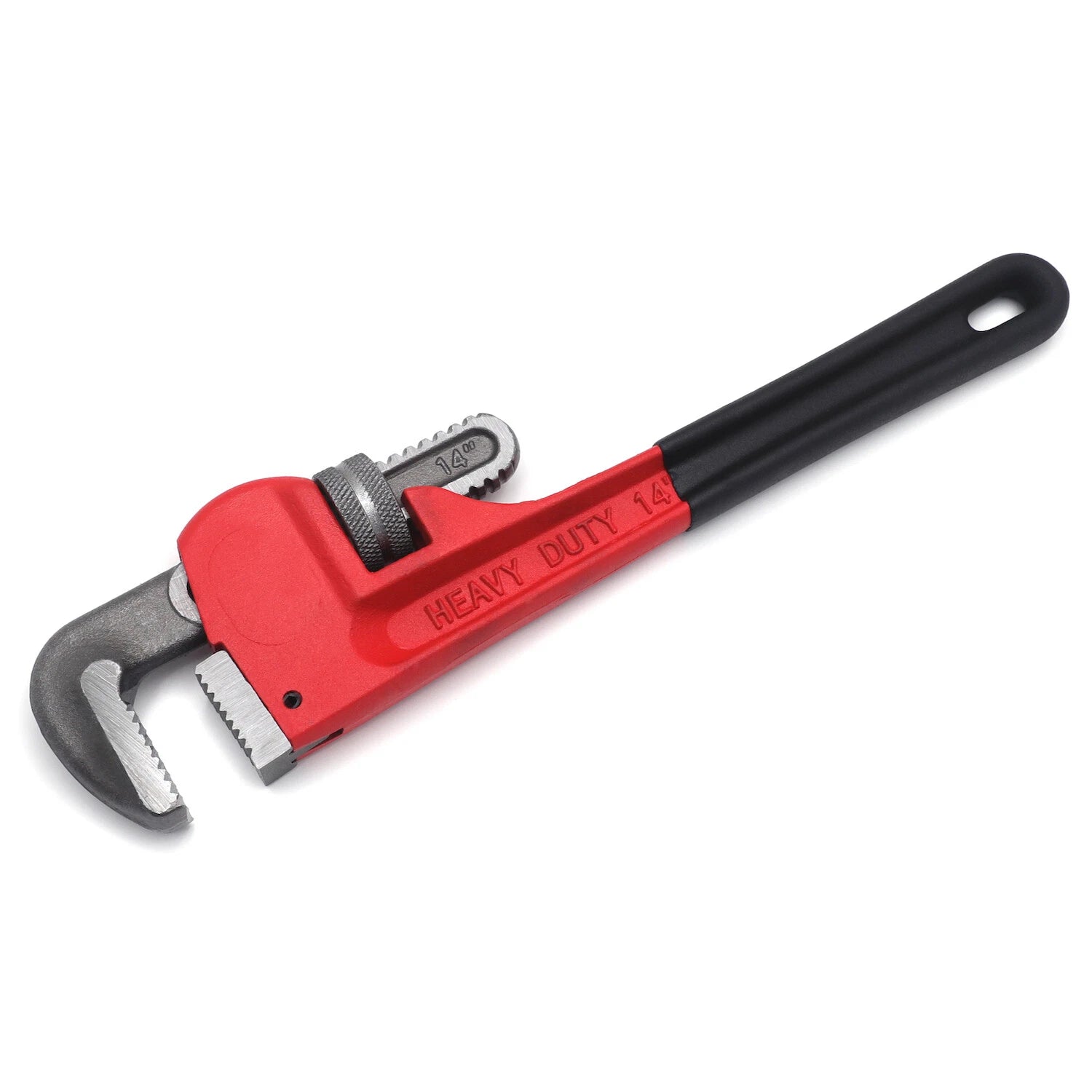 14in Cast Iron Straight Pipe Wrench Heavy Duty Adjustable Spanner