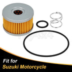Oil Filter Set with O-Ring & Spring for Suzuki Boulevard S40 (2005–2009, 2011–2019)