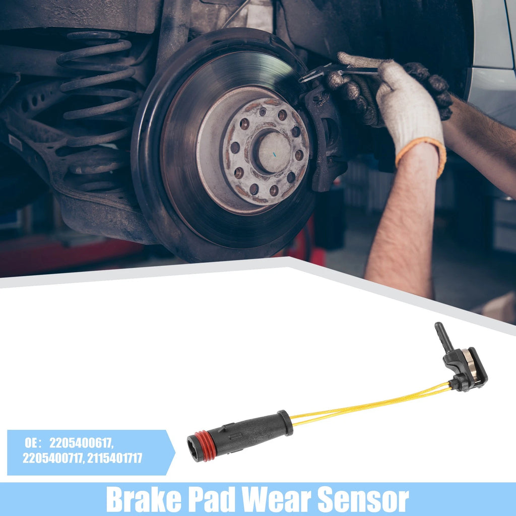 Set of 4 Brake Pad Sensors for Mercedes-Benz C230 (2003–2010)