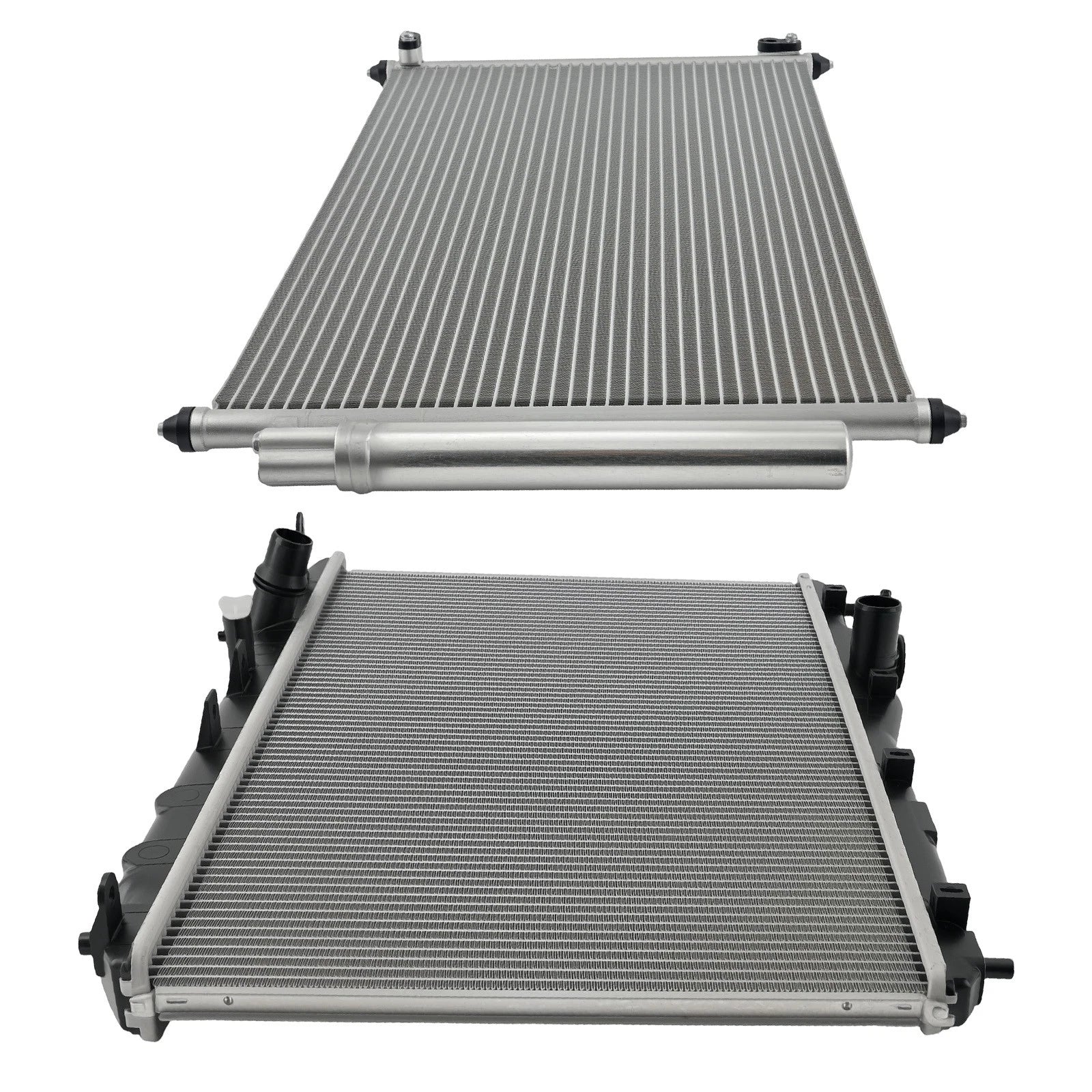 Coolant Radiator & Condenser Assembly for Honda Civic (2012–2015)