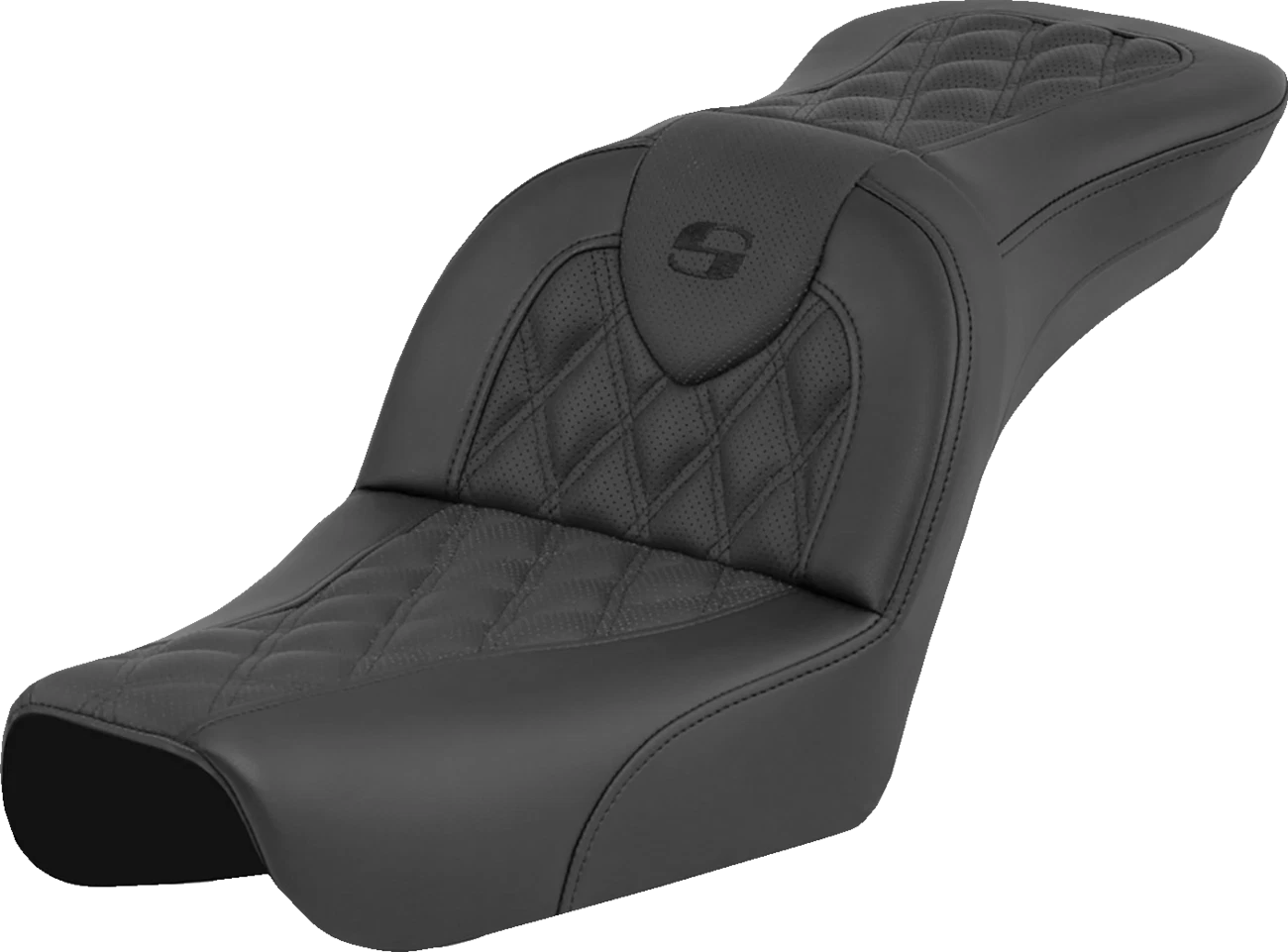 SADDLEMEN RoadSofa Seat for Harley FXDWG (without Driver Backrest)