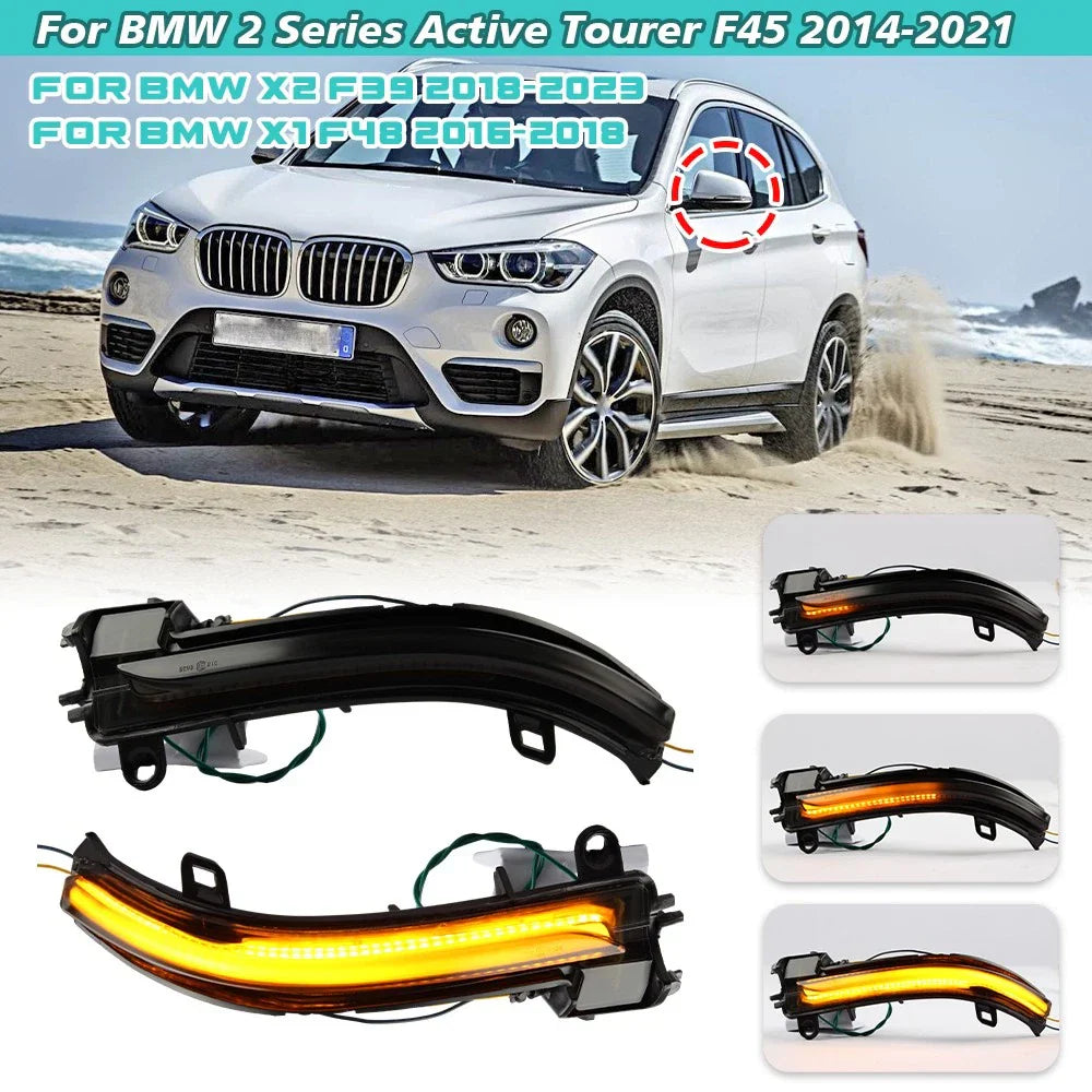 LED Dynamic Mirror Turn Signal Light  for BMW X1 (2014–2021)