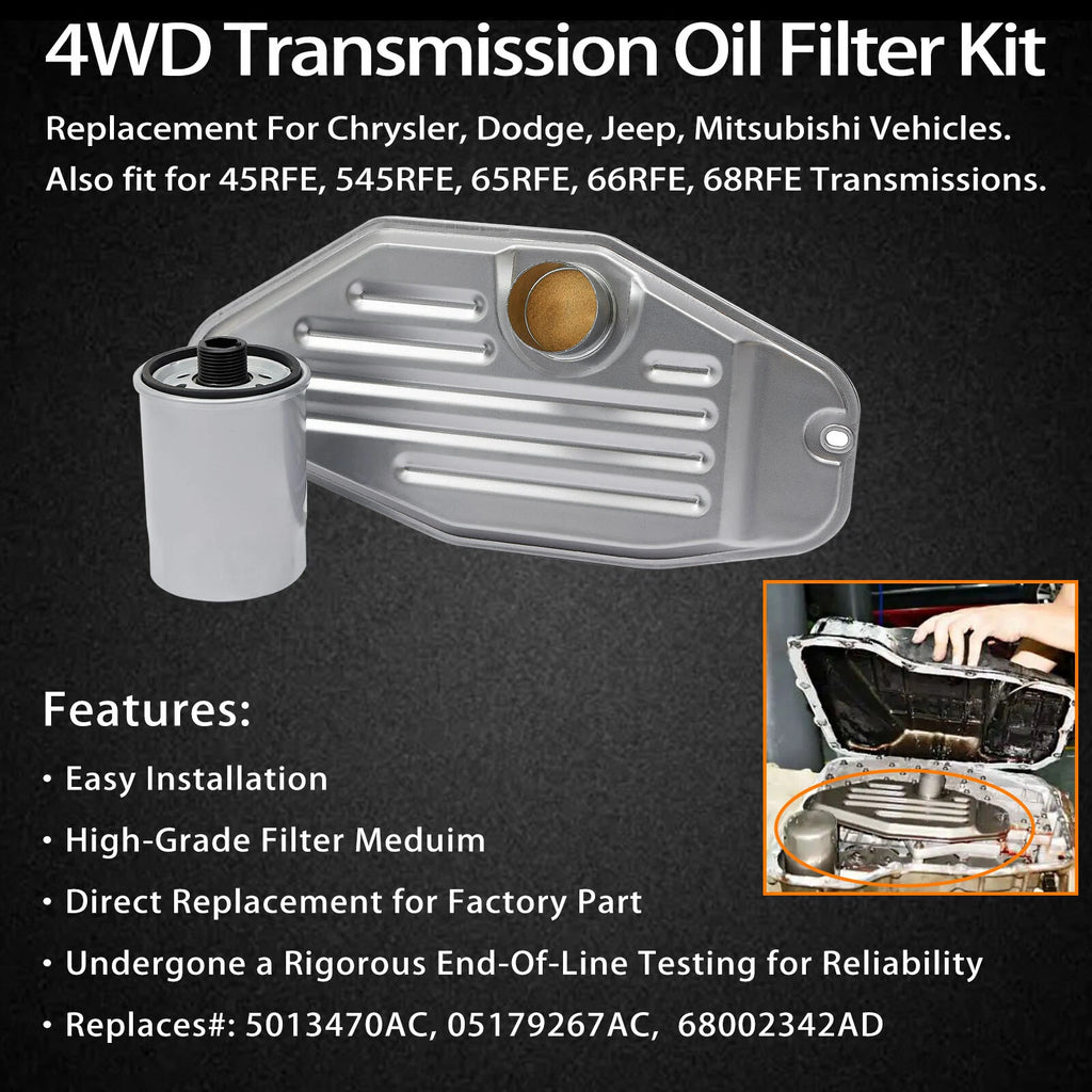 Transmission Filter for Dodge Ram 1500 2500 3500 (2002-2008)