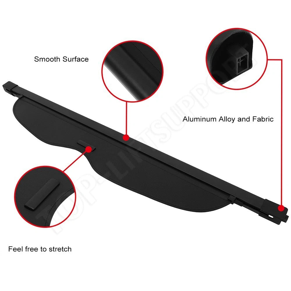 Retractable Rear Cargo Security Trunk Cover for Jeep Grand Cherokee (2011–2021)