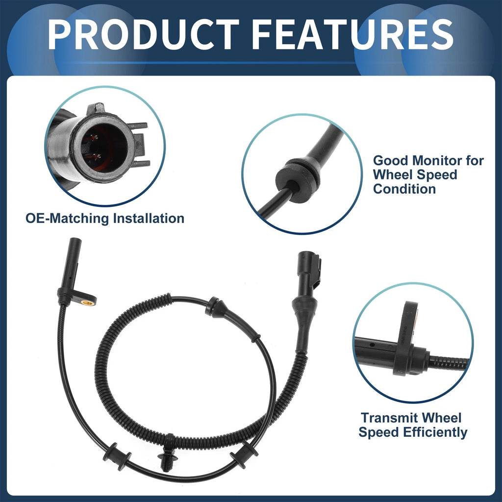 ABS Wheel Speed Sensor No. 4L3Z2C204AA for Ford F-150 (2014) RWD Front