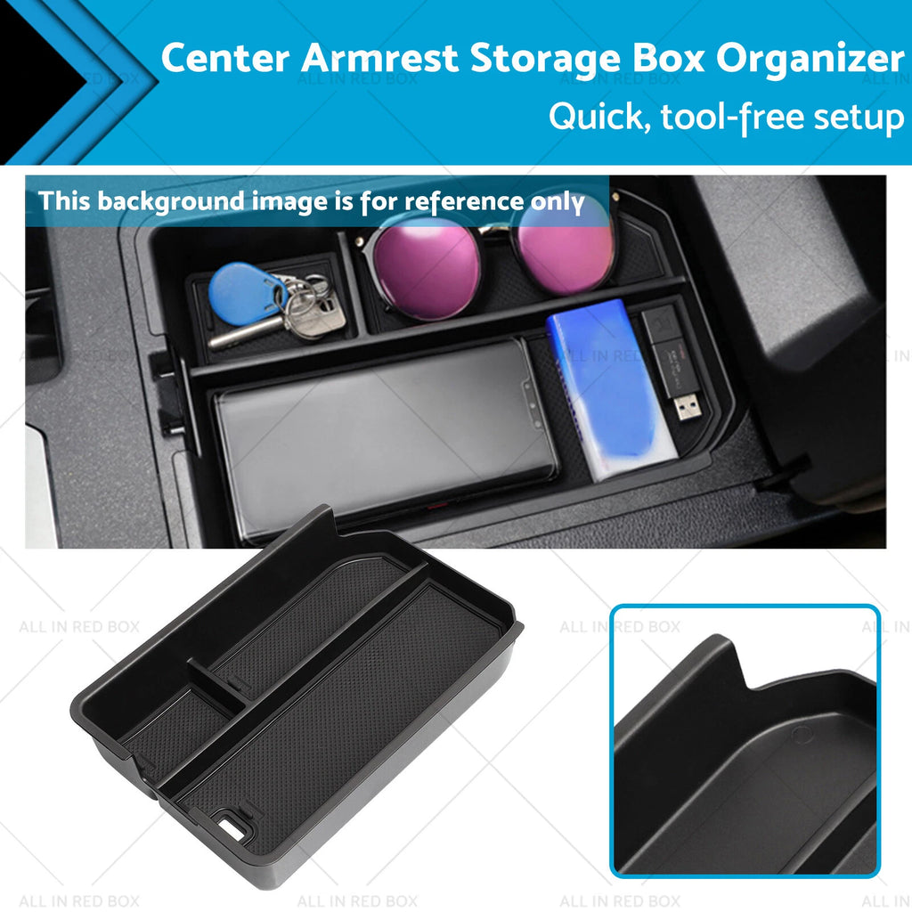 Center Armrest Storage Box Organizer for Toyota Prado LC250 (2024–2025)