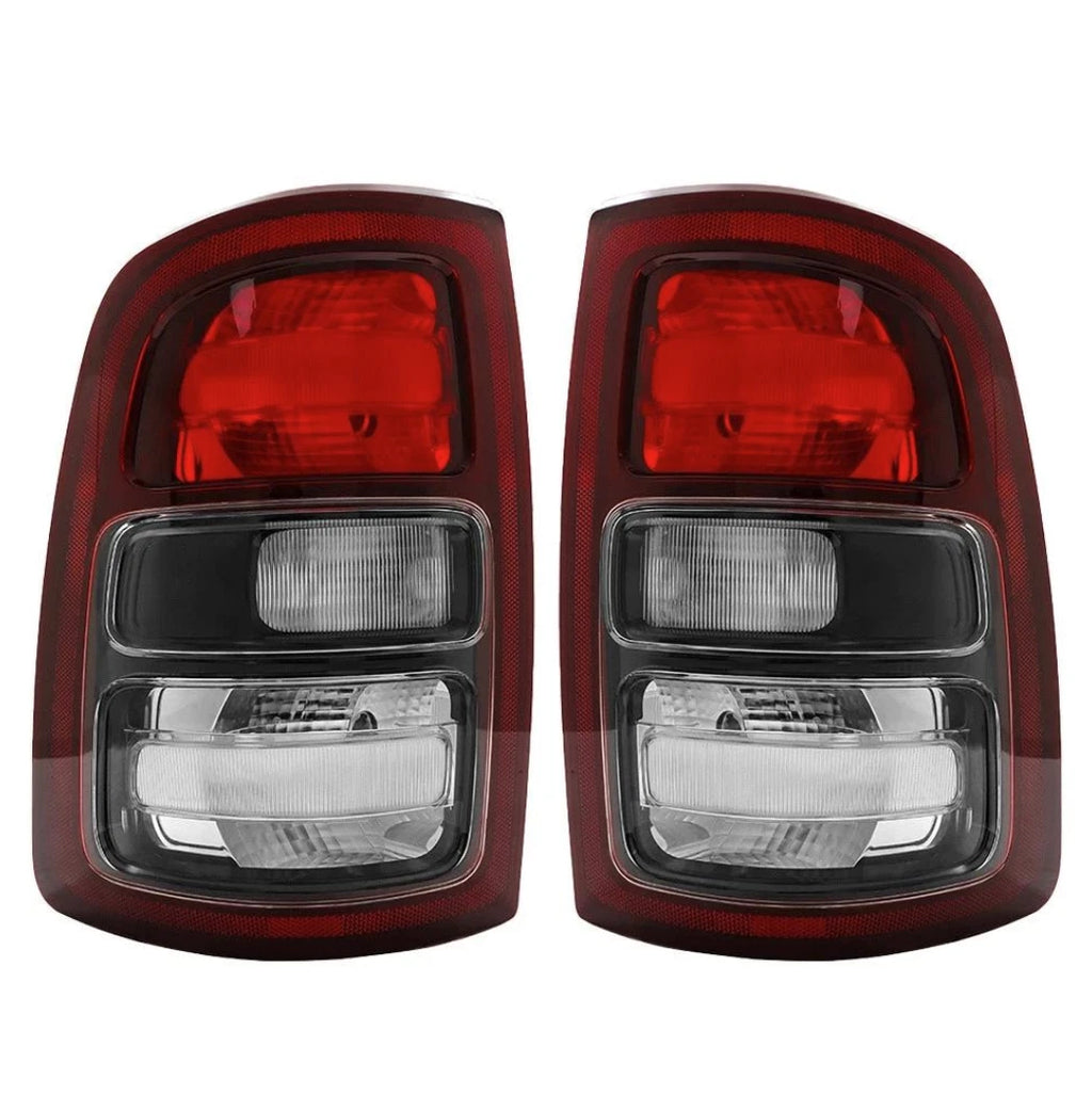 Pair Halogen Tail Lights for RAM 2500 3500 (2019–2024) Black Bezel L+H