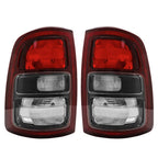 Pair Halogen Tail Lights for RAM 2500 3500 (2019–2024) Black Bezel L+H