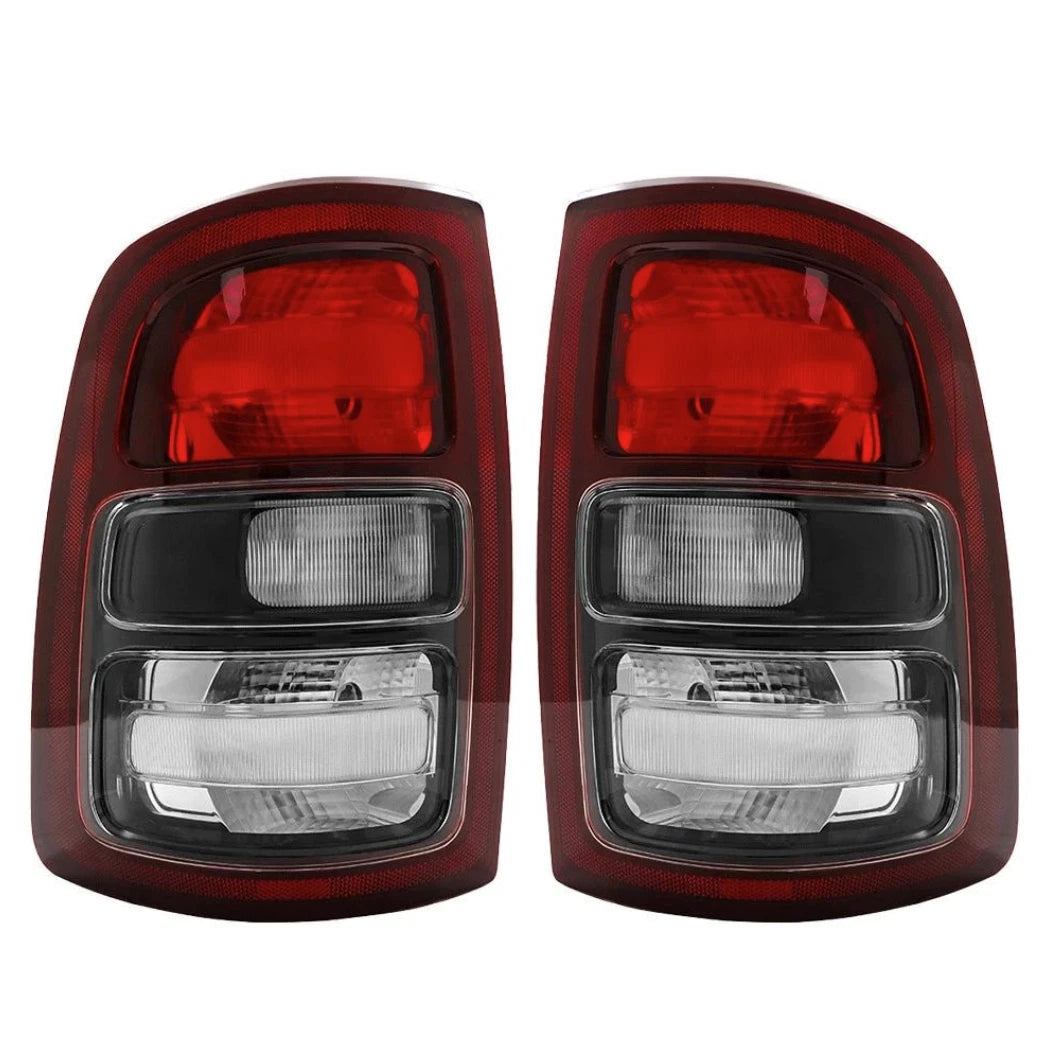 Pair Halogen Tail Lights for RAM 2500 3500 (2019–2024) Black Bezel L+H