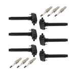 6 Ignition Coils & Spark Plugs for RAM ProMaster 1500 2500 3500 (2014–2020)