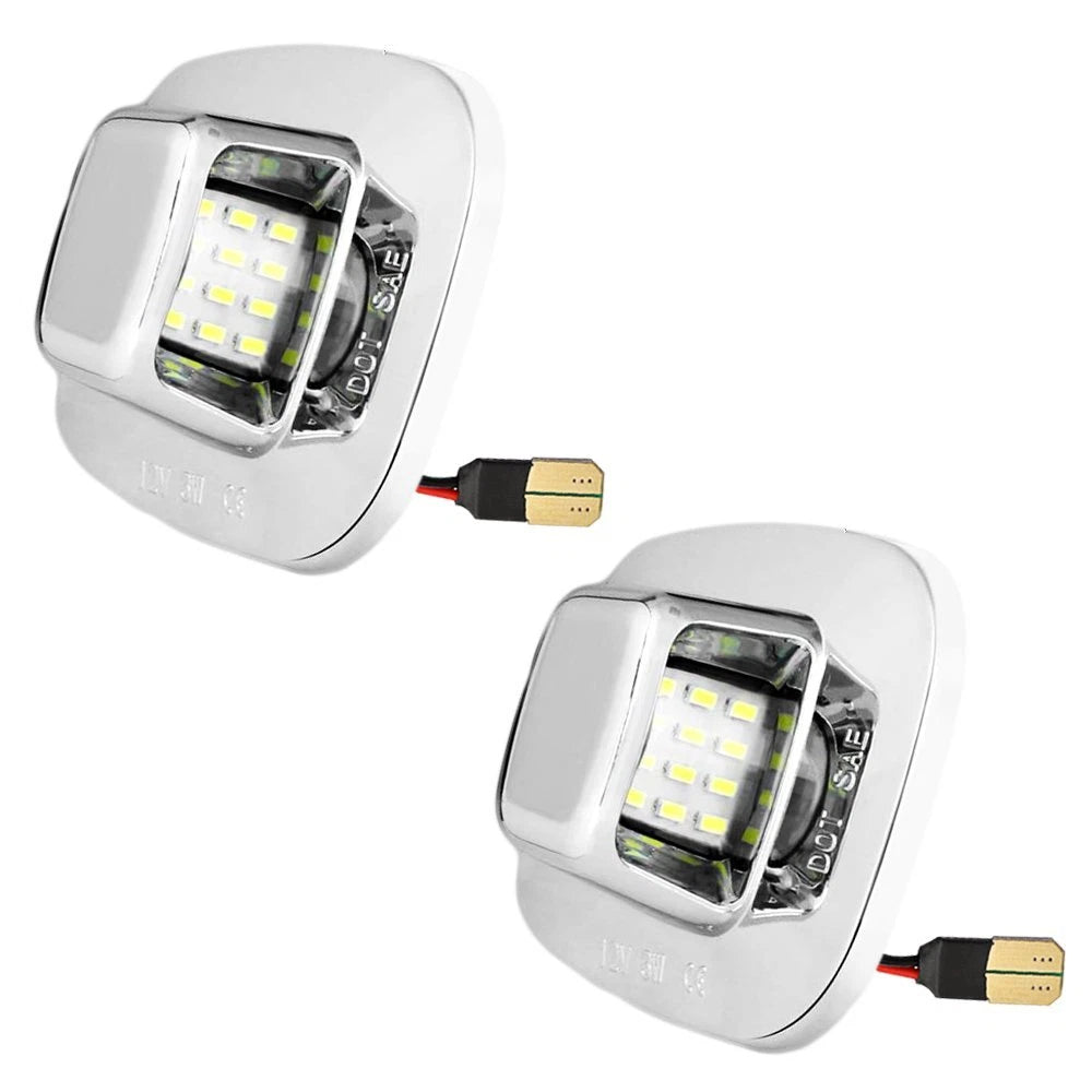 2X LED License Plate Light Kit for Chevy C/K 1500/2500/3500 (1988–2000)