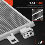 A/C Condenser with Receiver Drier & Bracket for Benz V177 W118 X156 X247