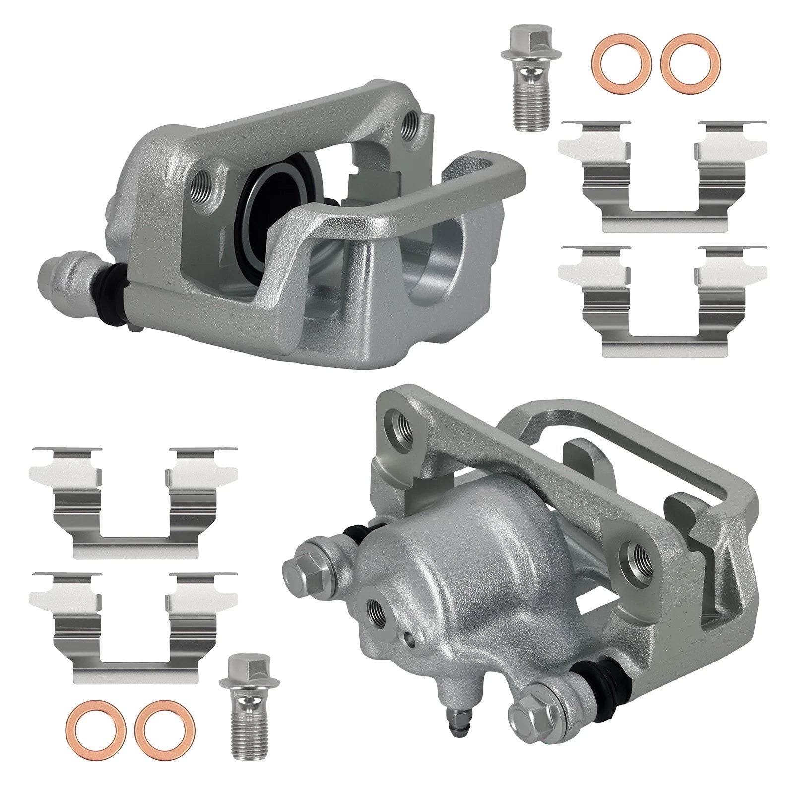 Rear Brake Calipers with Bracket for Nissan Infiniti (2003–2009)