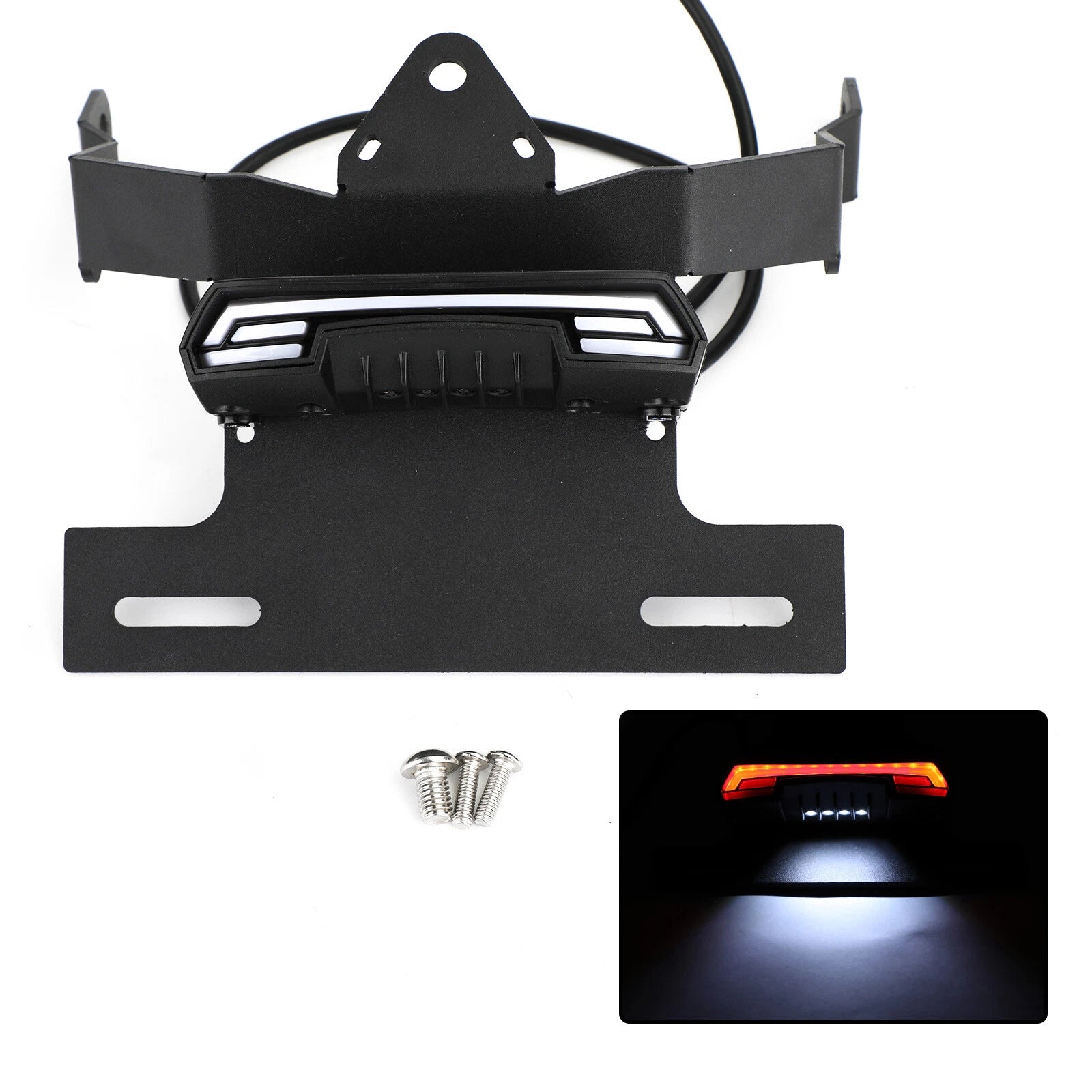 License Plate Holder Frame for Kawasaki Vulcan S/Cafe (2015–2020)