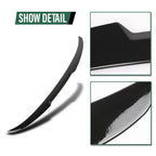 Rear Trunk Spoiler for BMW 5 Series F10 F18 (2010–2016) Gloss Black