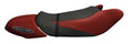 Seat Cover for Kawasaki STX-12F (2006–2011), STX-15F (2006–2016) Red CF/Black Vinyl