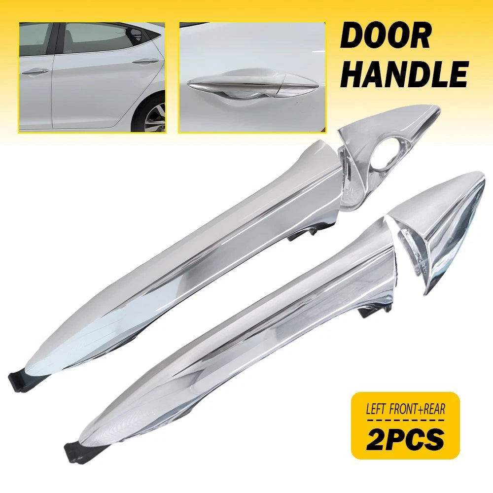Pair Outside Exterior Door Handle for Hyundai Elantra (2011–2016)