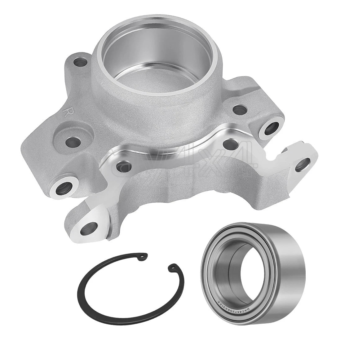 Right Wheel Bearing Carrier & Bearing Ring Kit for Polaris RZR Turbo XP (2017–2021)