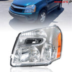 Headlight Assembly for Chevy Equinox (2005–2009) Chrome Housing Clear