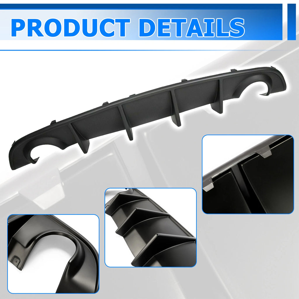Rear Diffuser Bumper Valance Lip for Dodge Charger SRT (2015–2023)