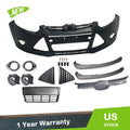 Combo Set of Front Bumper Cover & Grille for Ford Focus (2012–2014)