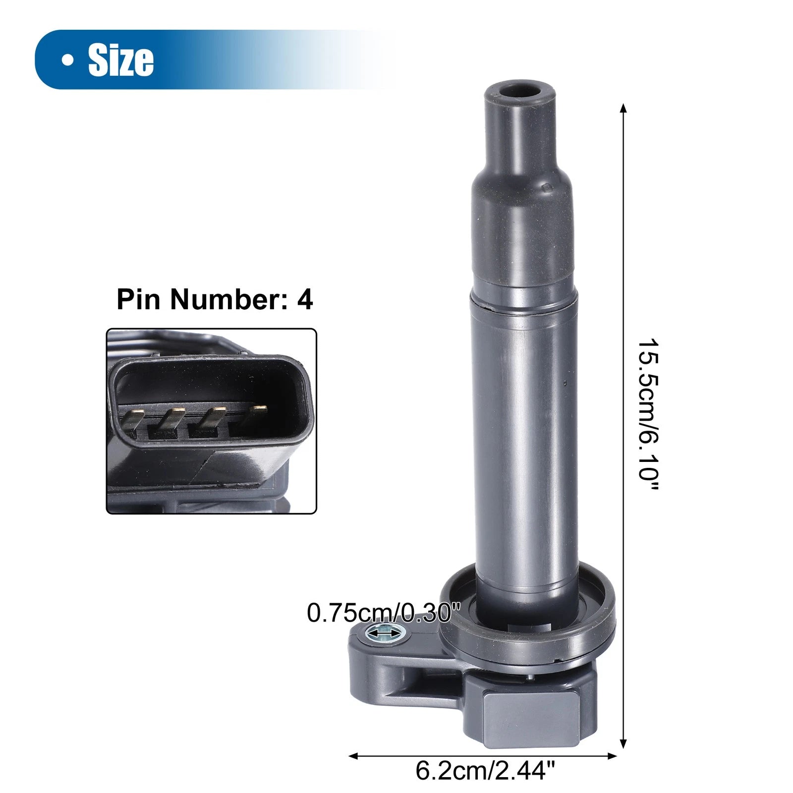 Ignition Coil for Toyota Sequoia Tundra (2000–2009) No. 9091902230