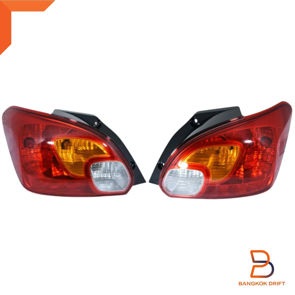 Pair Tail Lamp Rear Light for Mitsubishi Mirage Hatchback (2012-2017)
