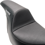 Lowrider Drifter Seat for SLYFOX (Gray Logo, Smooth Vinyl, Carbon Fiber)