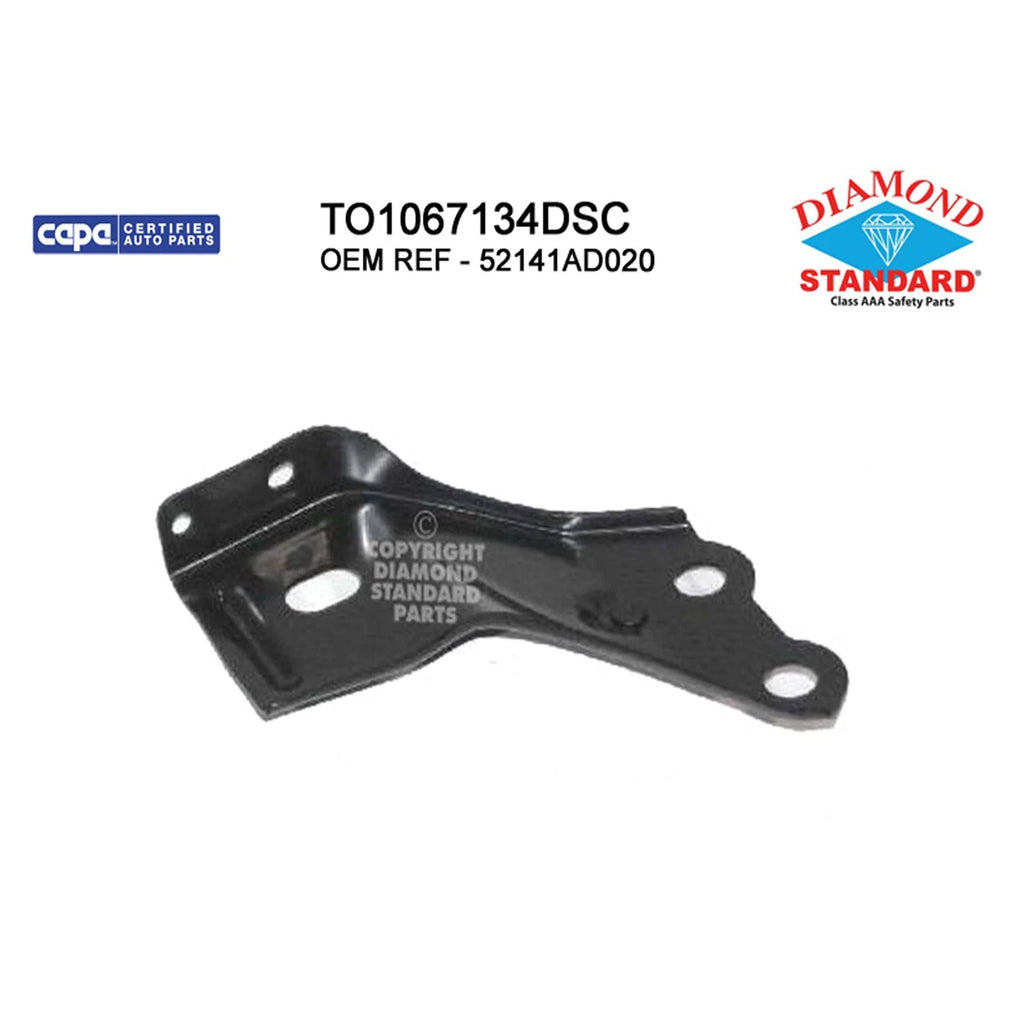 Replacement Steel Front Passenger Side Outer Bumper Support Arm for Toyota (2012–2018)