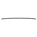 Replacement Black Painted Plastic Rear Center Bumper Cover Molding
