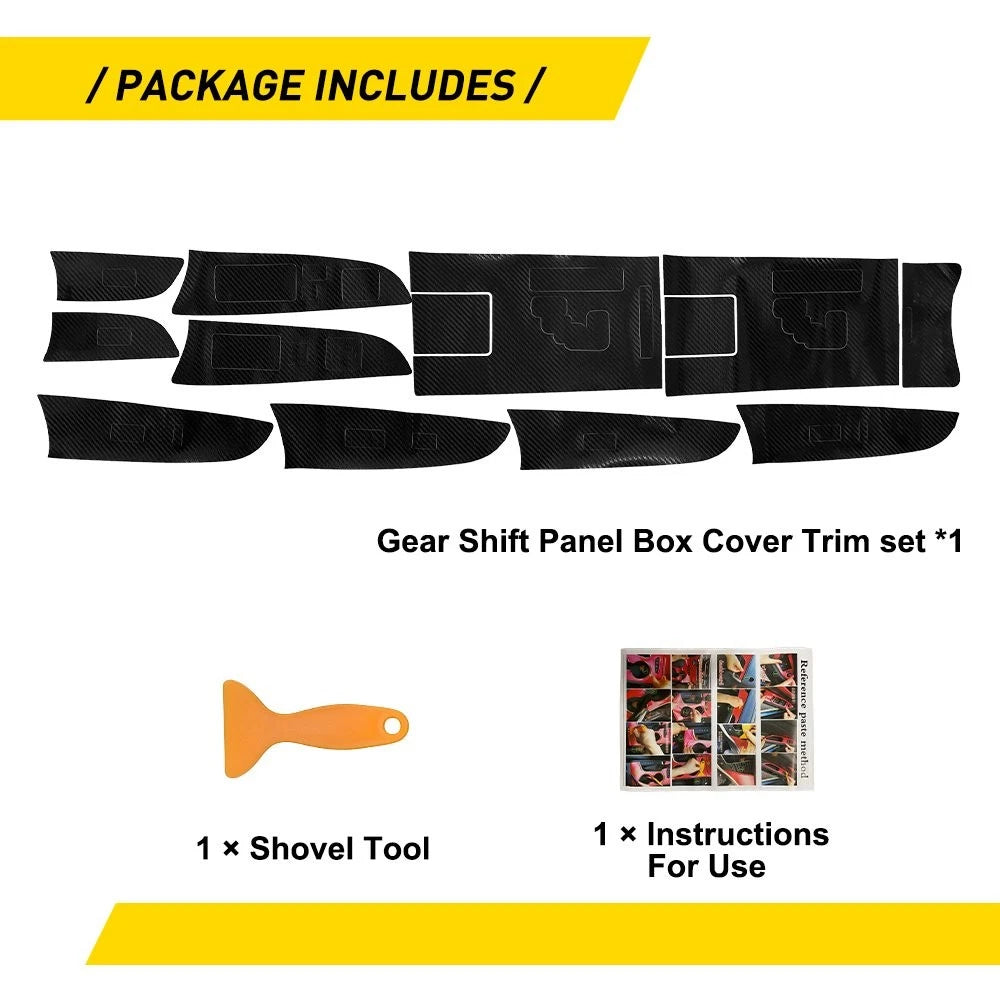 Carbon Fiber Gear Shift Box Panel Cover for Lexus IS250 300 350 (2006–2012) EPY