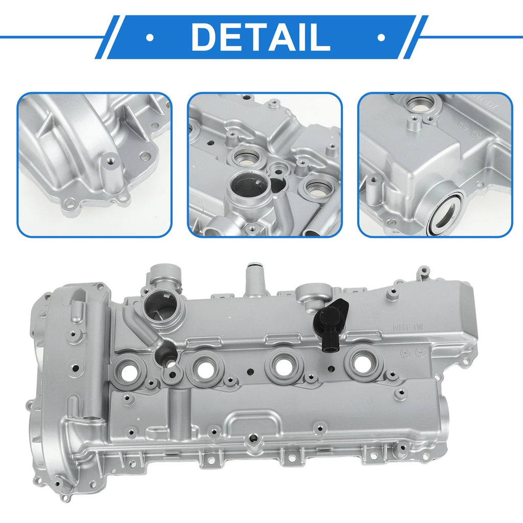 Front Engine Valve Cover w/ Gasket No. 25201395 for Chevrolet Malibu (2013–2022)