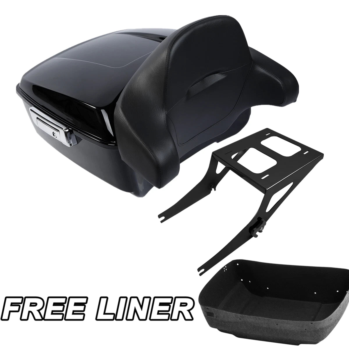 Backrest Pad for Harley Fat Boy FLST (2008–2016)