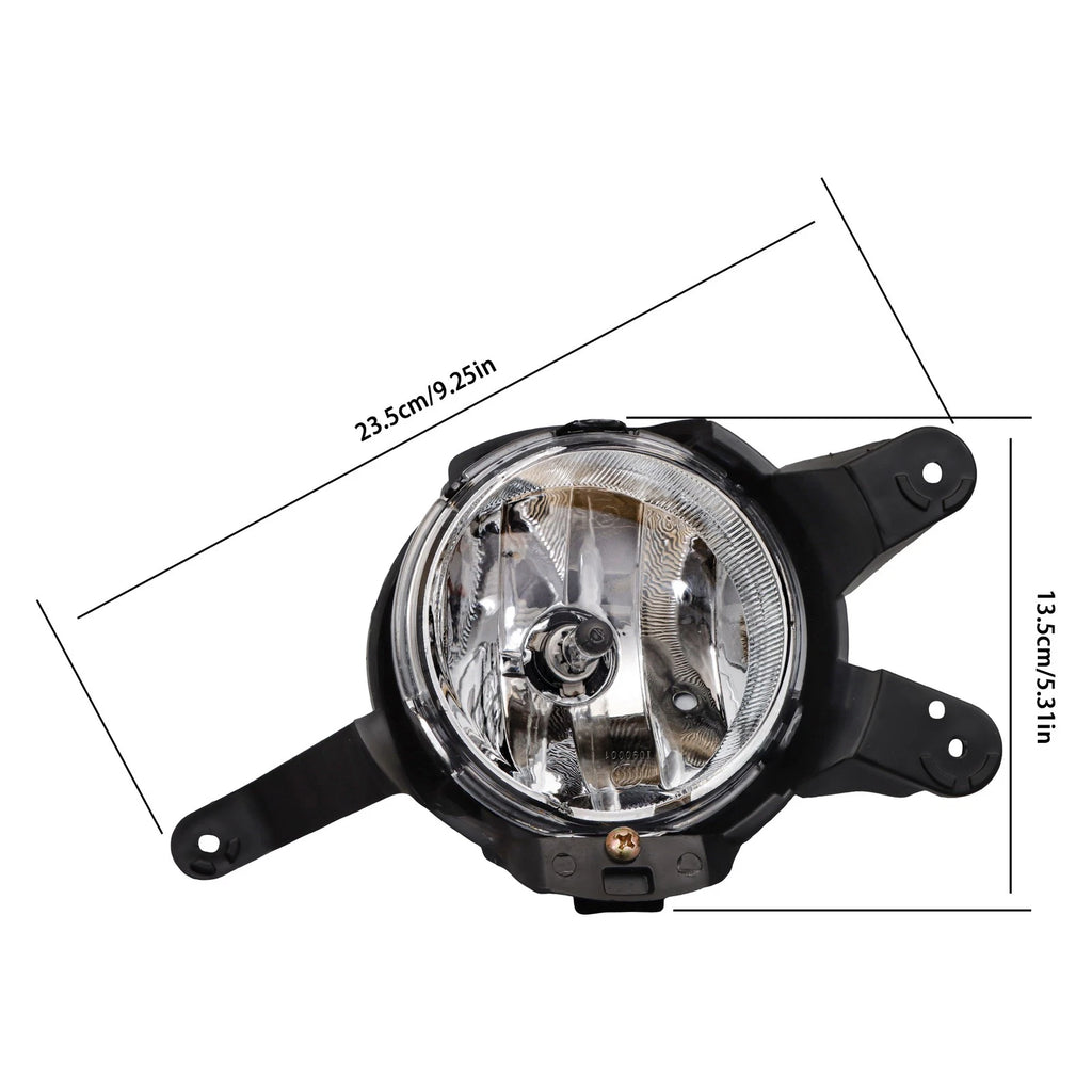 Front Fog Light Assembly for Chevrolet Cruze (2011–2014) Clear Halogen Right