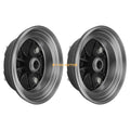 2X Front Brake Drum w/Bolts for Kawasaki KAF400 Mule 600 610 SX 4x4 XC