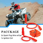 Ignition Coil Spark Plug Wire for Polaris Sportsman Scrambler 1000 850 (2012–2024)