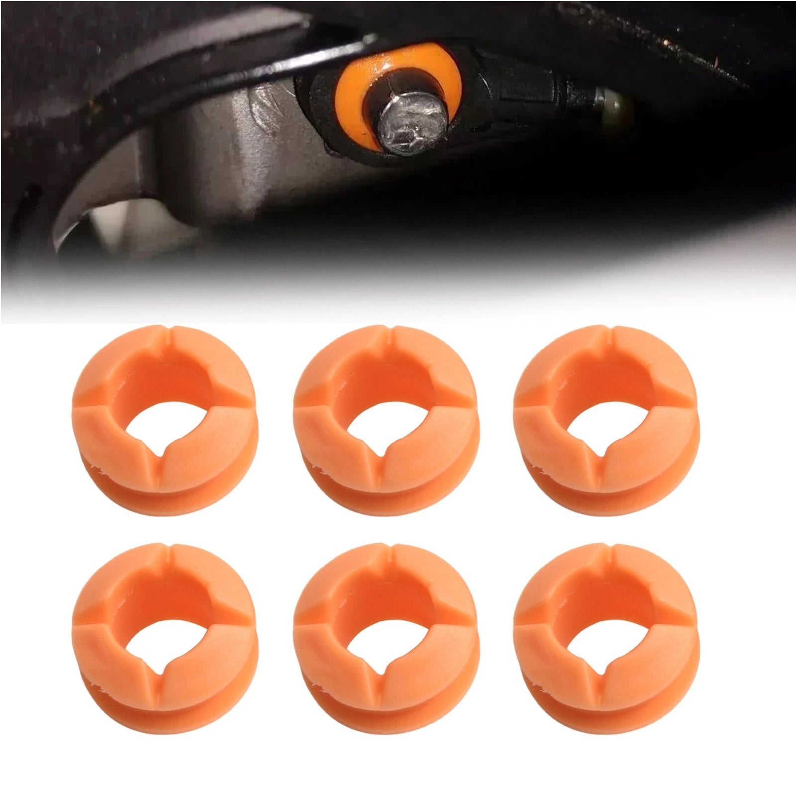 6 Shift Cable Bushings for Nissan Armada Frontier Pathfinder Xterra (2004–2023)
