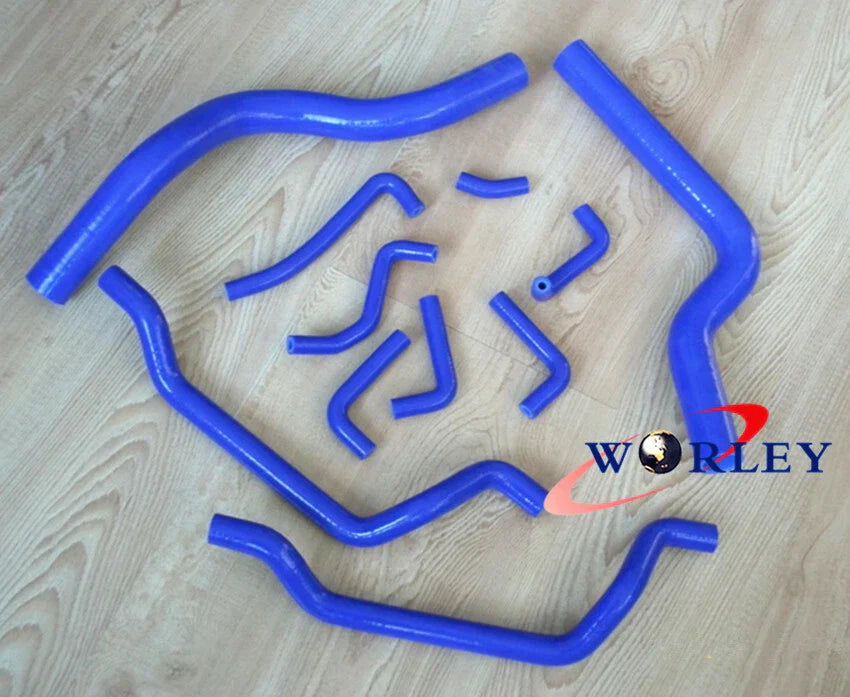 Red Silicone Radiator & Heater Hose for Mitsubishi Eclipse DSM (1990-1994)