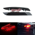 Smoke LED Rear Bumper Reflector Lights for BMW 5-Series (2009–2014)
