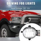 2X LED Fog Lights for Dodge Ram 2500 (55077475AC)